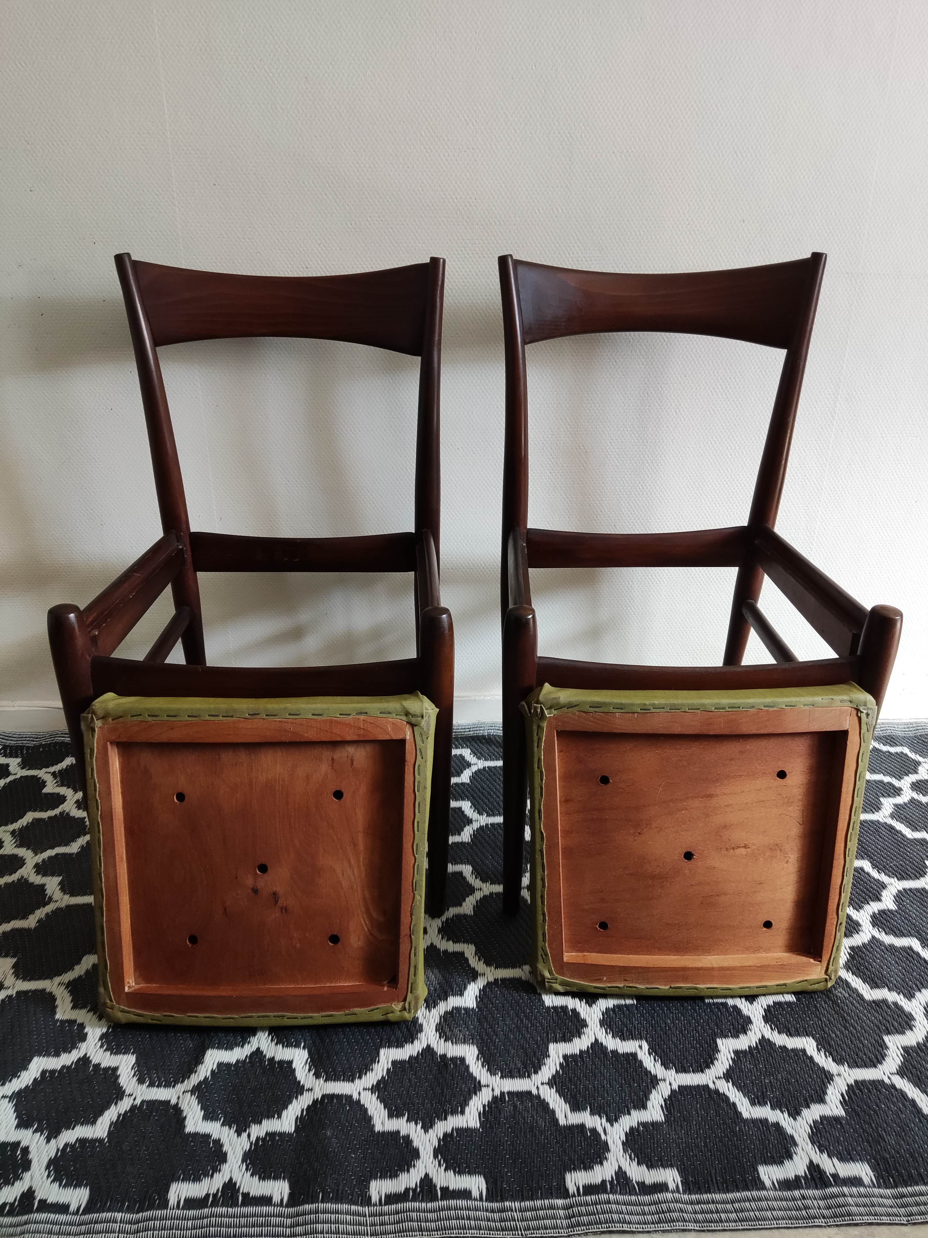 Chaises scandinaves vintage