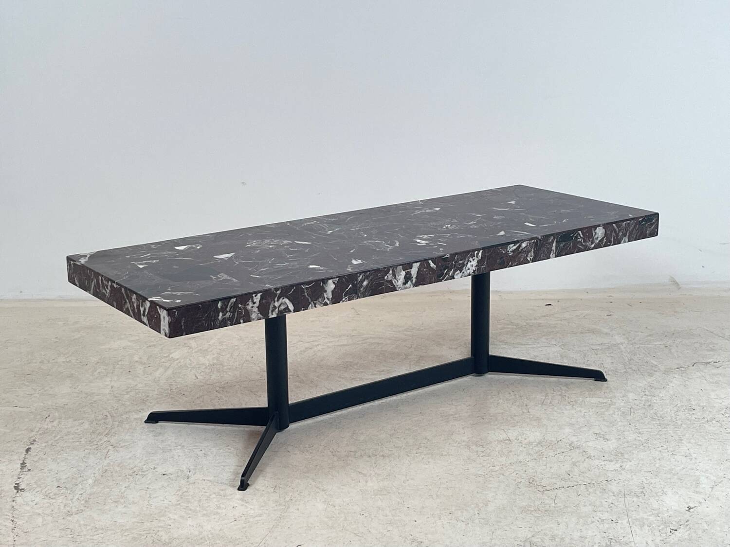 1970 marble coffee table