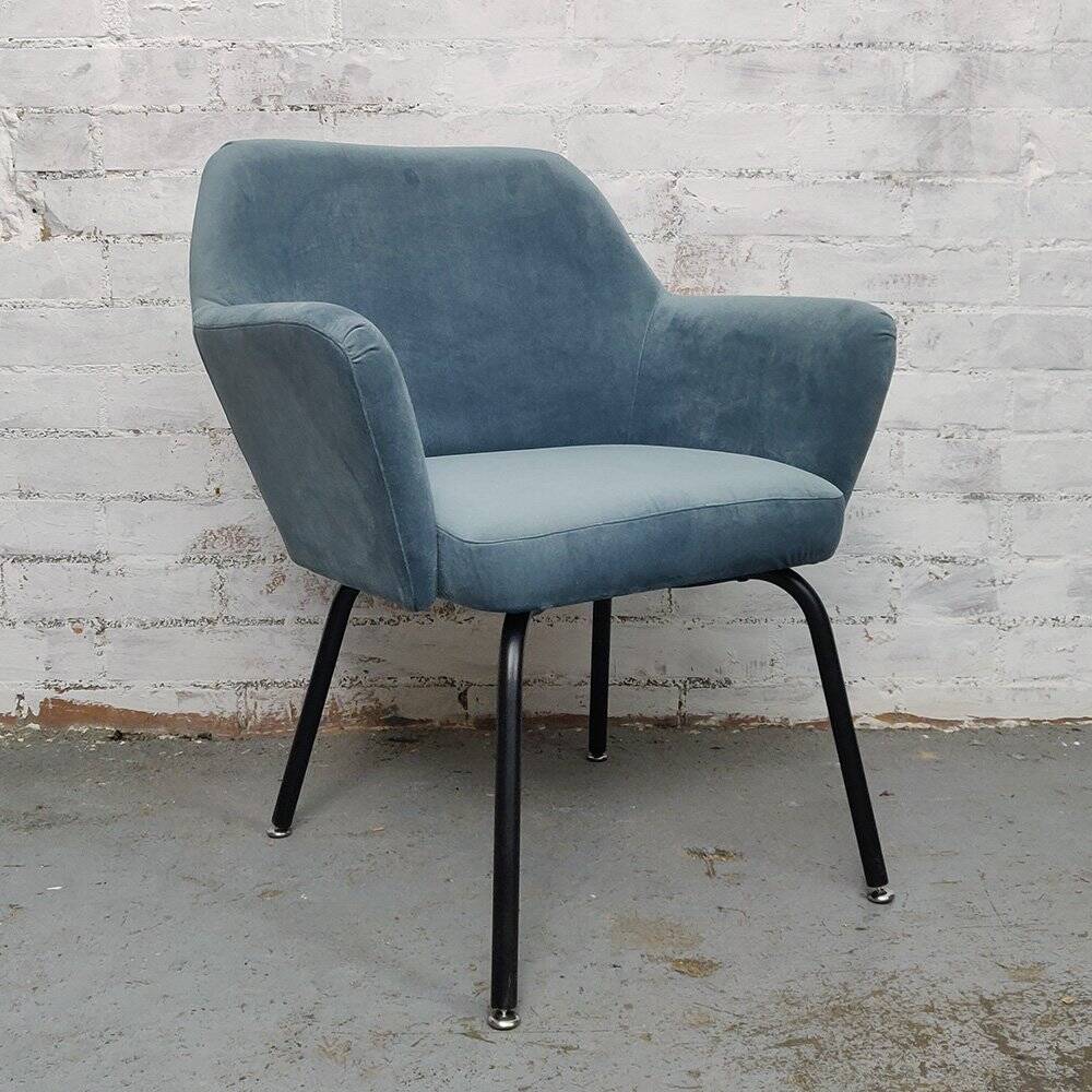 Velvet Armchair, 1960s