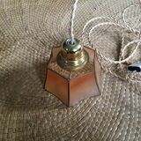 Mother-of-pearl hand lamp