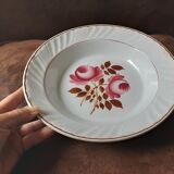 Set of 2 round dishes Hamage and Moulin des loups North