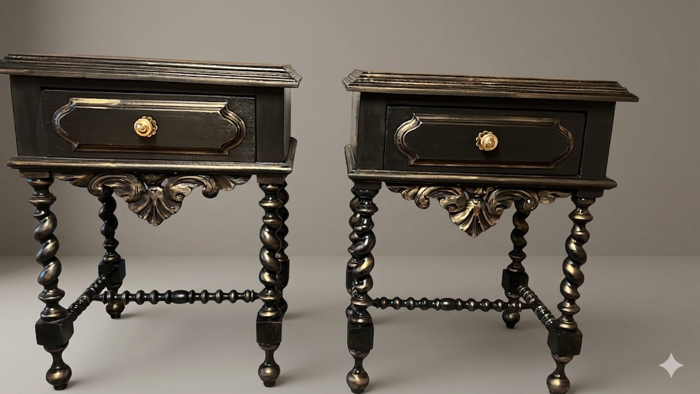 Pair of bedside tables