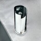 Space Age Chrome Metal Table Lamp Selenova TA447, Italy 1970s