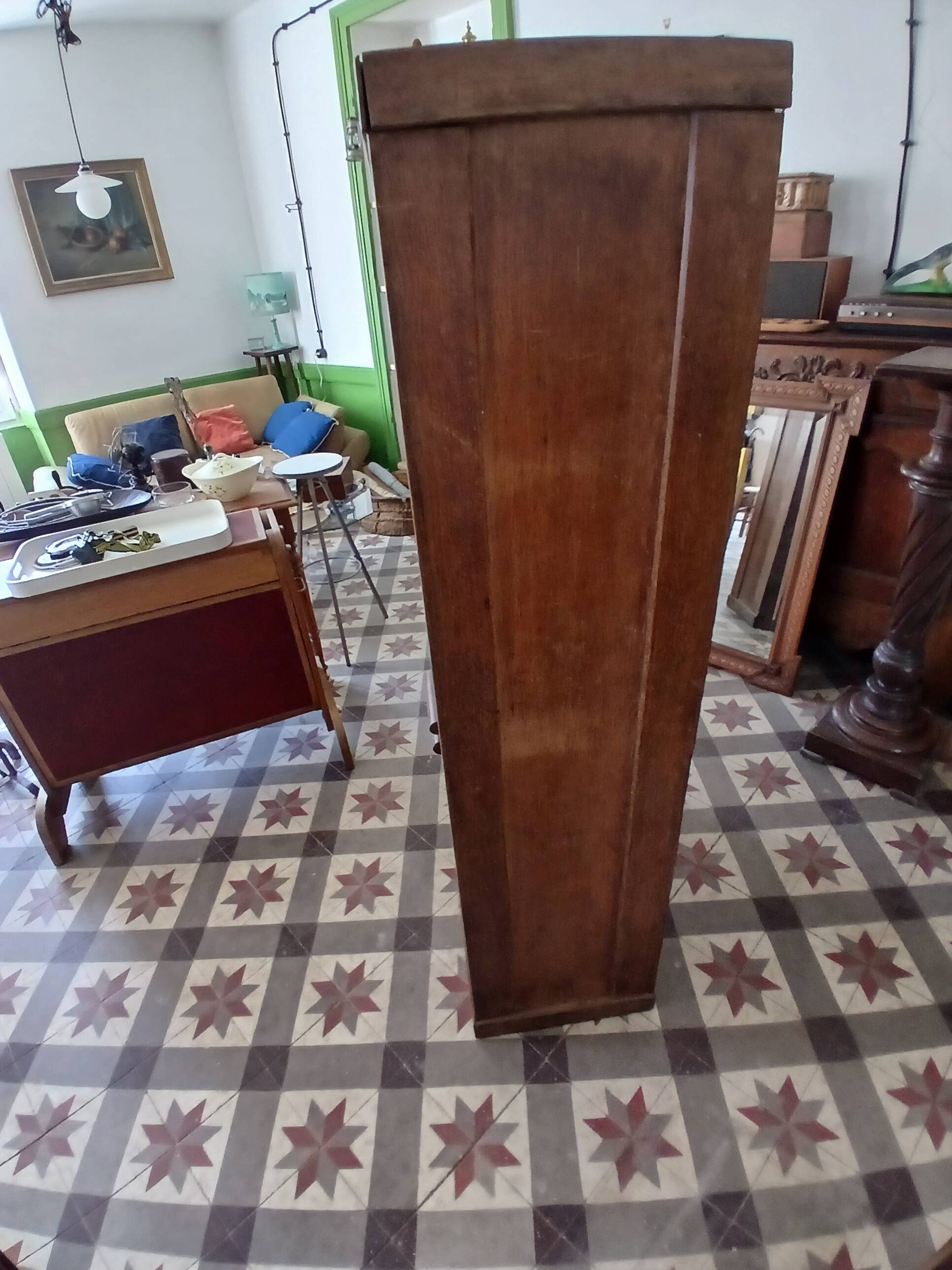 Oak roll-top furniture