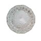 Vintage clear glass flush mount lamp