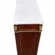 Secretary in Mahogany and Marble Louis XVI late 18th century