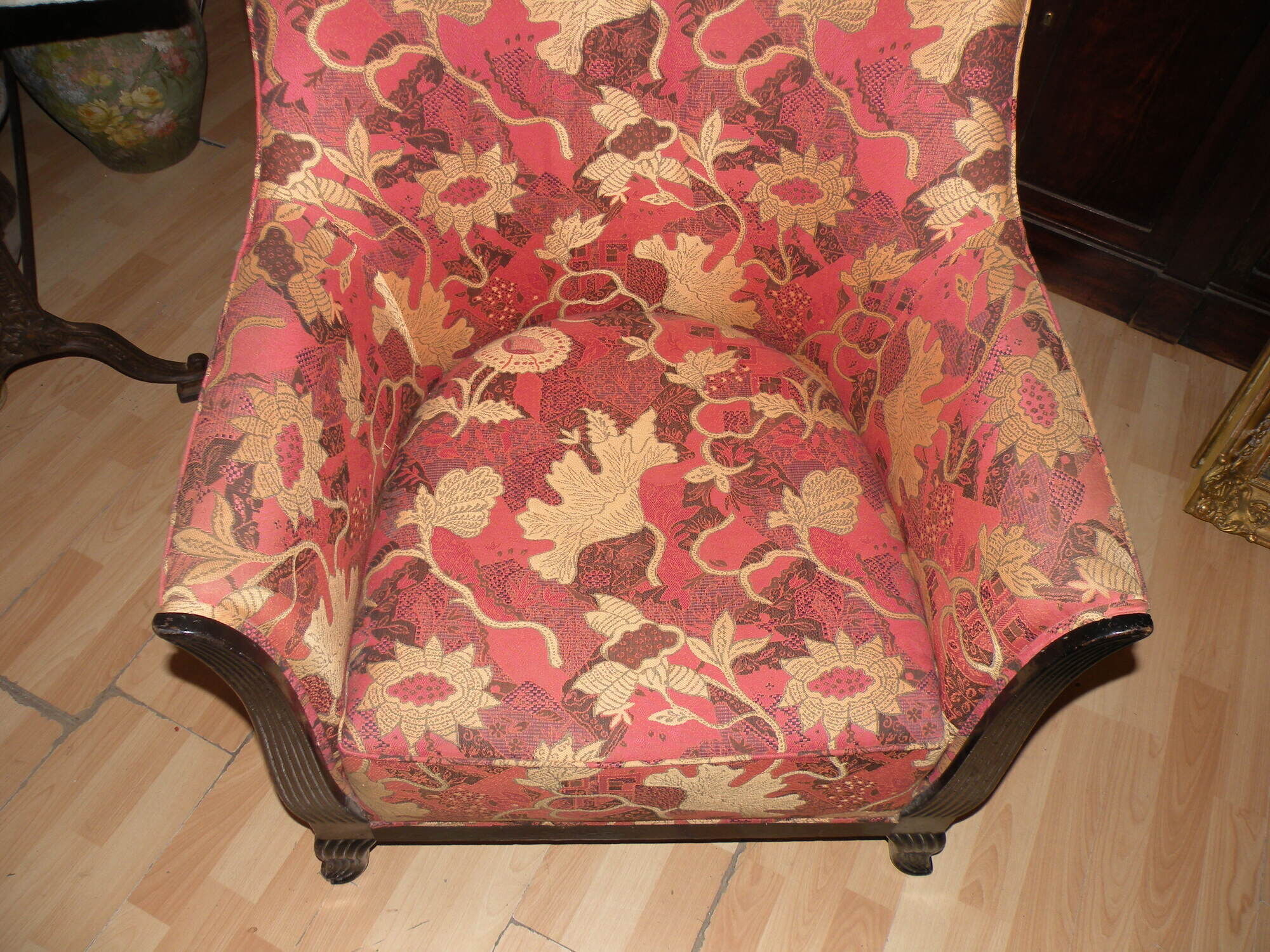 Fauteuil gondole époque art déco entièrement d'origine