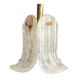 Vintage pendant light by Glashutte limburg, 1960s