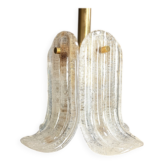 Vintage pendant light by Glashutte limburg, 1960s