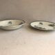Paire anciennes assiettes Terre de Fer St Amandinole Margot