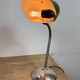 Lampe de table de banquier vintage en émail vert, années 1950