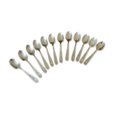 12 small spoons Villeroy Christofle in their case
