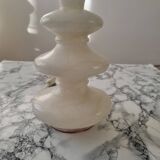 Vintage marble lamp base