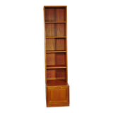 Teak bookcase Skandi Design 70s shelf 4