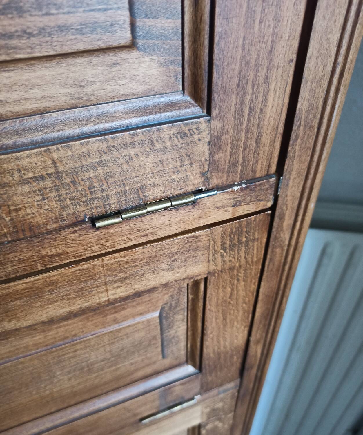 Vintage shoe cabinet