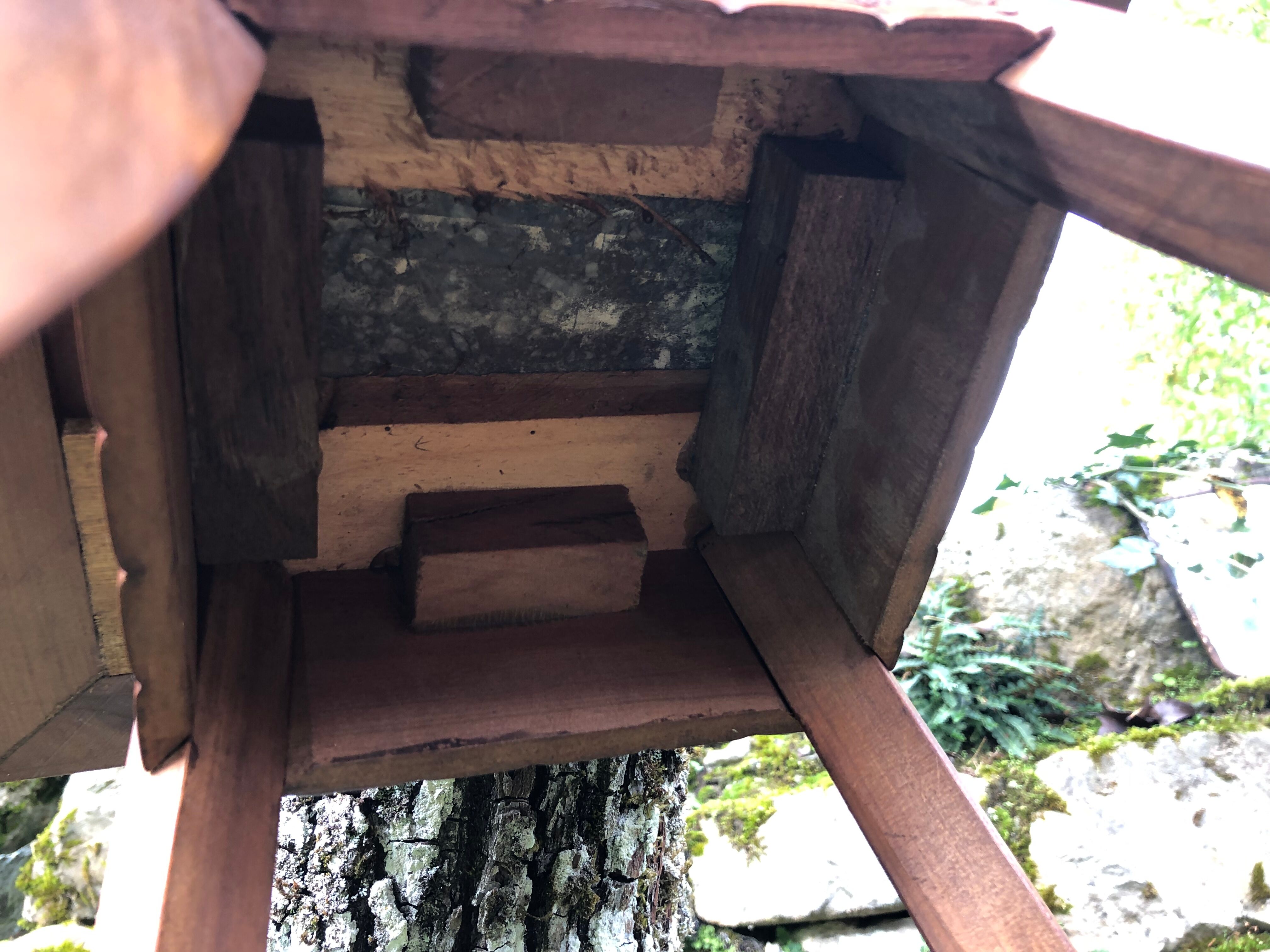 Wooden and marble harness