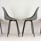 Fiberglass Chairs by Miroslav Navratil for Vertex, 1960s, Set of 4