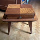 Vintage mahogany bedside table