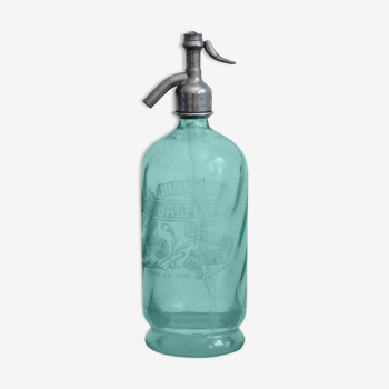 Bouteille siphon, eau de Seltzer