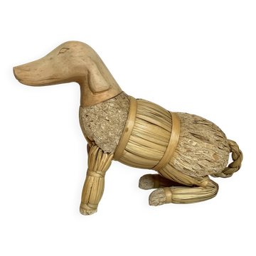 Chien en bois