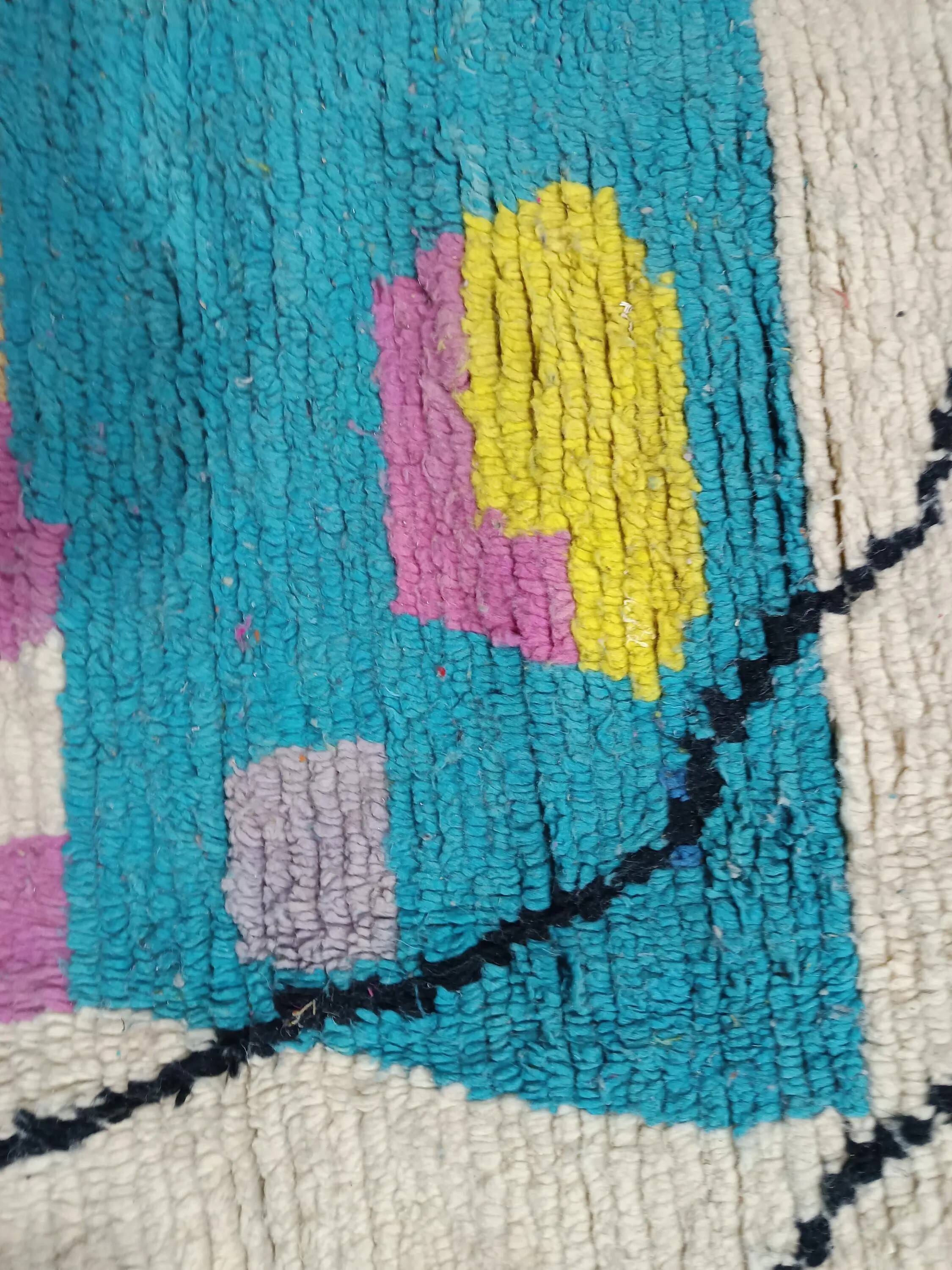 Moroccan handmade rug 3 x 2 m