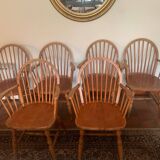 6 fauteuils Windsor
