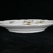 Limoges porcelain round plate for e.Bourgeois Paris no.2