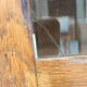 Antique glass cabinet