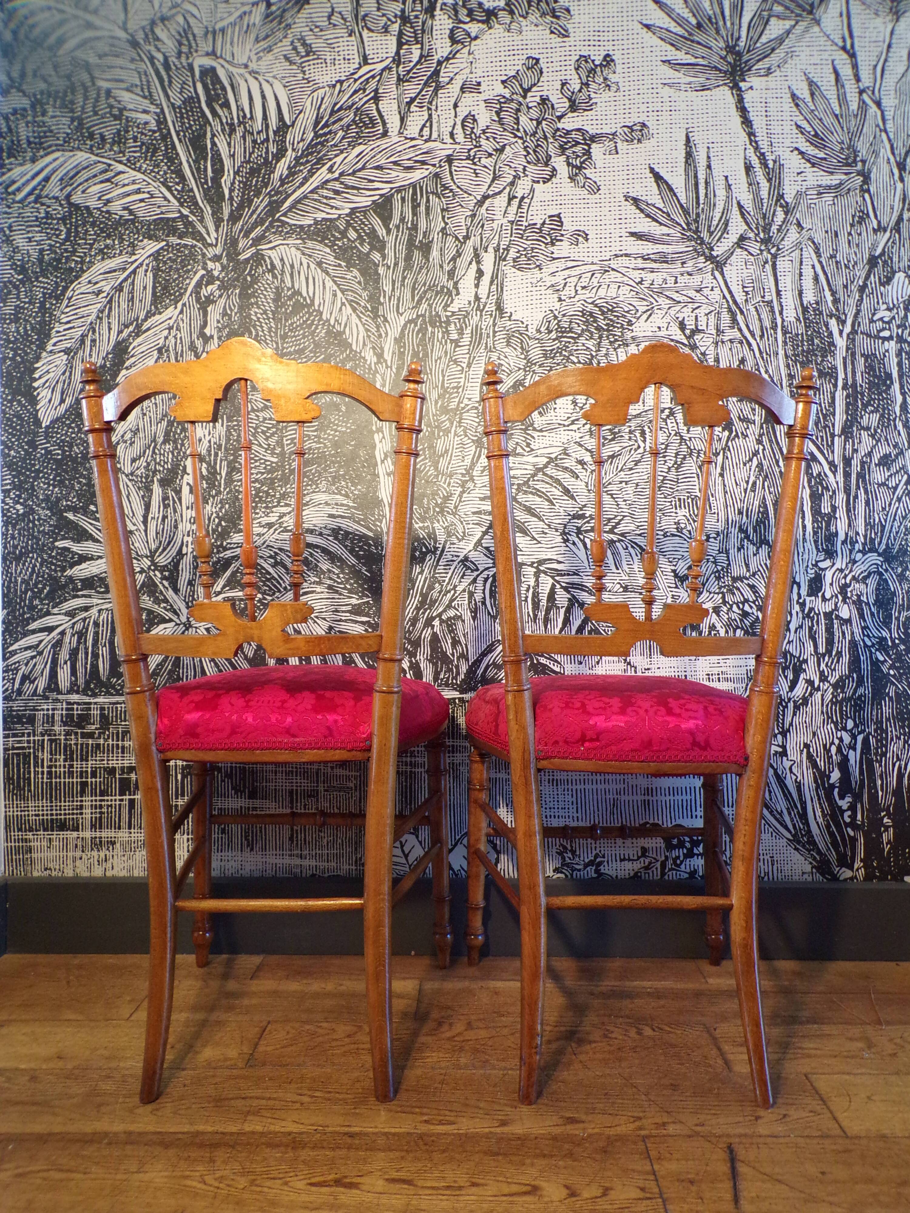 Pair of chairs 1900
