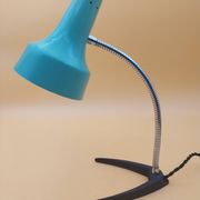 Green metal cocotte lamp from the 1950s.