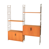 Wall floor, furniture with secretary box 50s