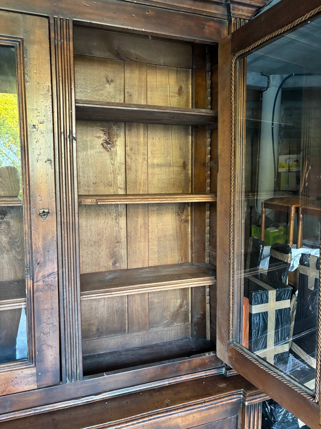 Meuble vitrine bibliothèque