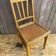 Set of 4 Antique Bistrot Chairs in Baumann Style Wood from the 60s