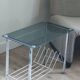 Side table / end table for storing vintage vinyl records – 1970s