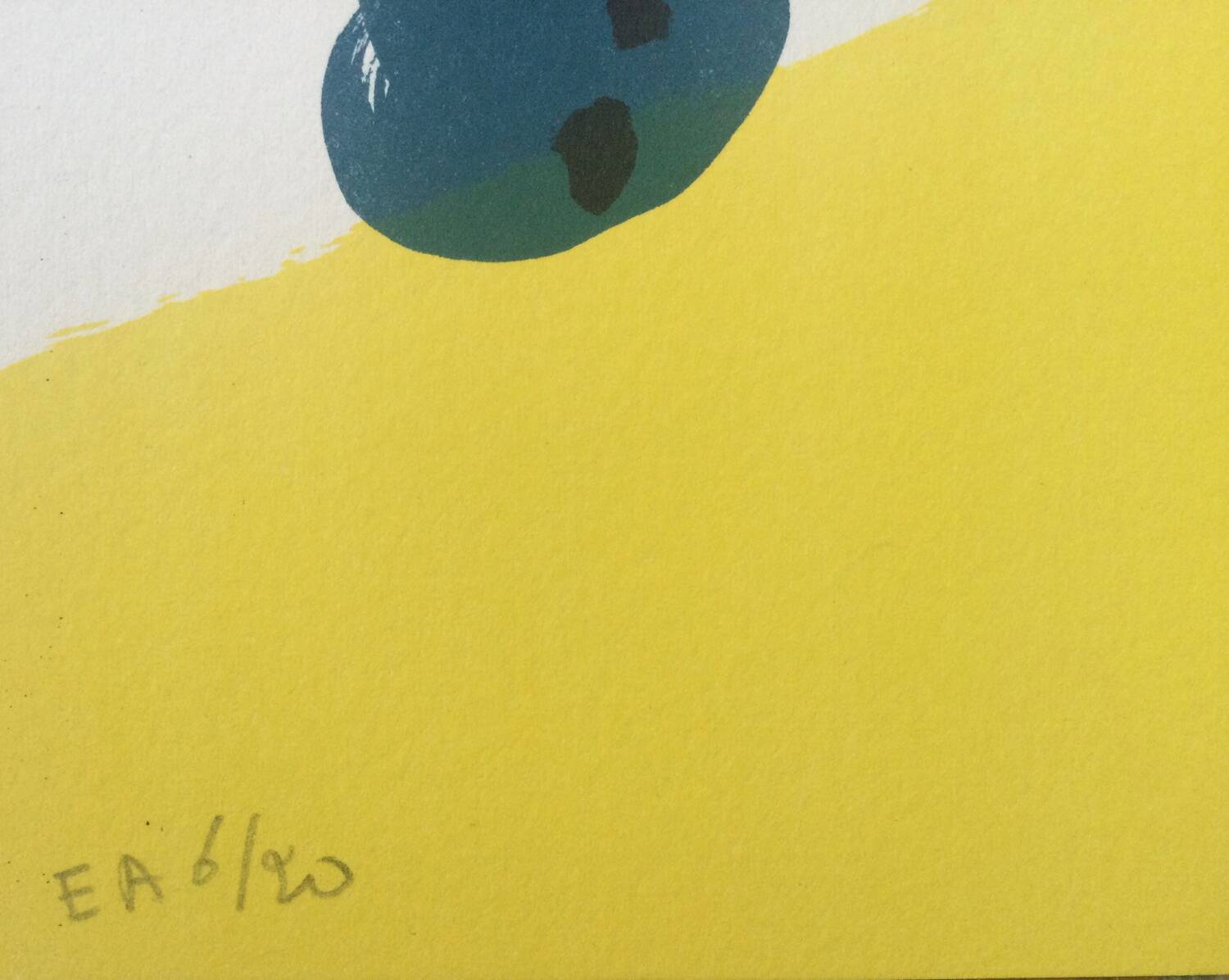 François ARNAL 1924-2012. Sun on the Cold, 1985. Lithograph.