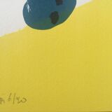 François ARNAL 1924-2012. Sun on the Cold, 1985. Lithograph.