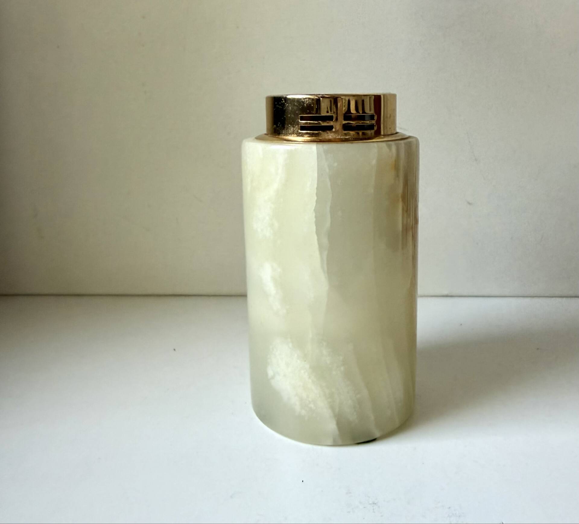 Briquet de table en marbre onyx vintage SAROME Japon