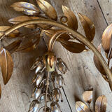 Wisteria wall lamp by Hans Kögl