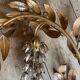 Wisteria wall lamp by Hans Kögl