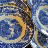 6 assiettes creuses Faience Hollandaise