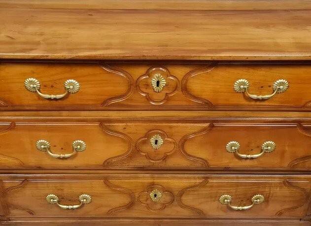 Louis XV commode in cherry wood – 18th century period