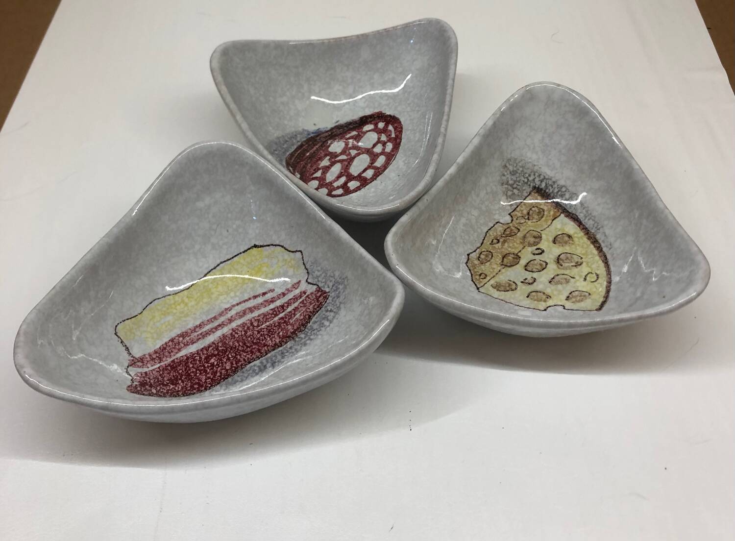 Ensemble de plats puzzle par Raymor italy