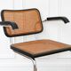 Fauteuil cesca b64 breuer - cannage de l'assise refait
