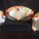 Lot vases and a garden dabbling 1900