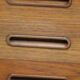 Scandinavian double-sided teak desk, 1960