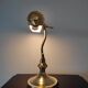 Brass desk or banker lamp