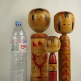 Set of 3 KOKESHI dolls (large size)