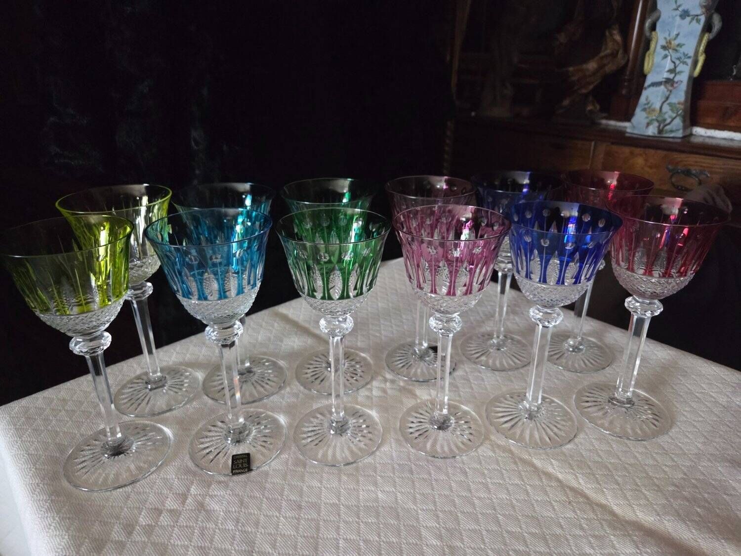 Saint Louis 1928 – Suite 12 Roemers Tommy Cristal 6 Double-Coloured