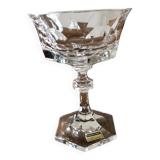 Set of 6 crystal champagne glasses