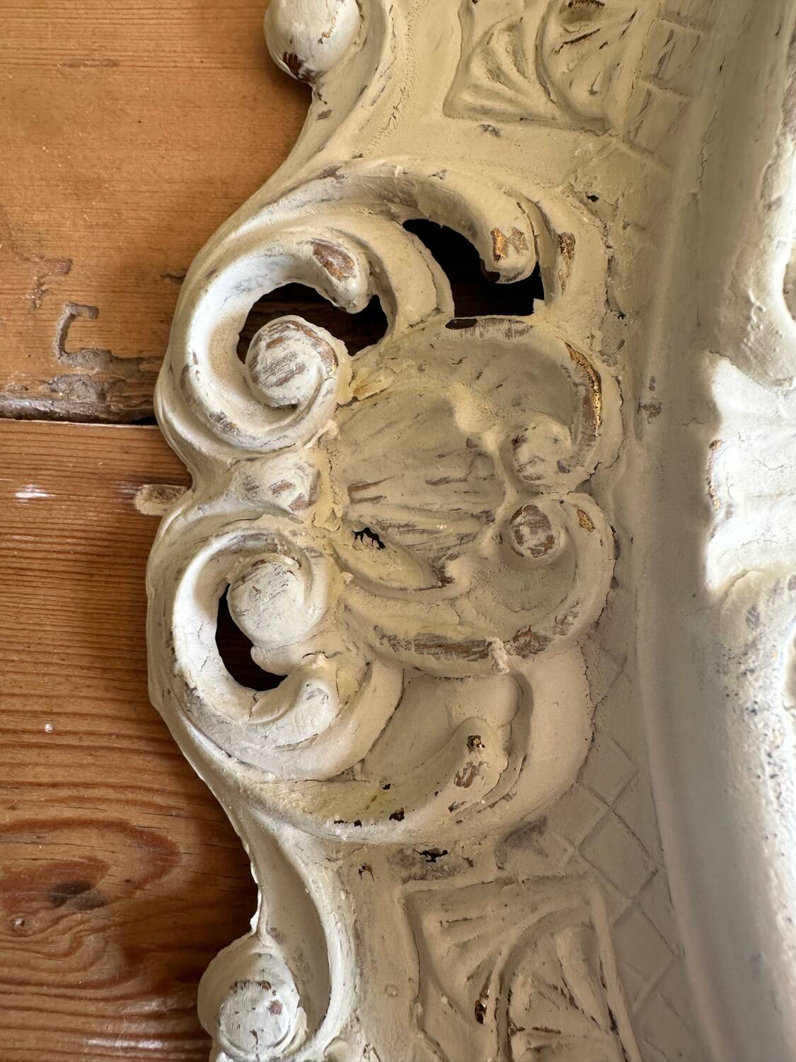 Old mirror, baroque style